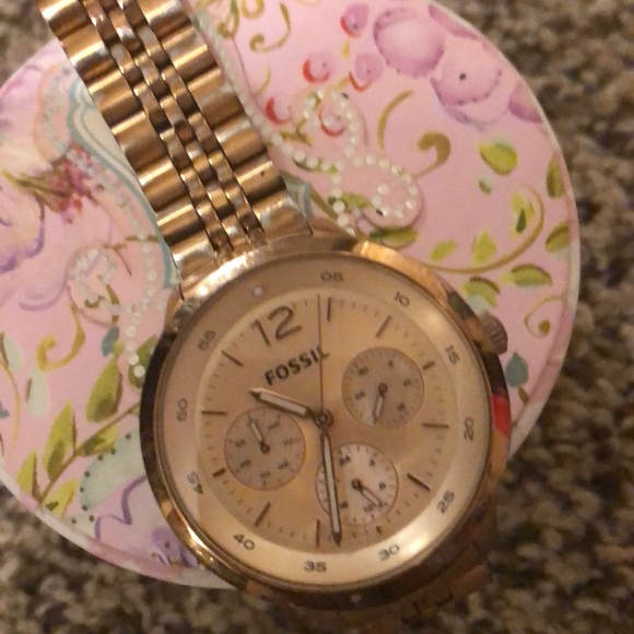 FOSSIL Watch, ROSE GOLD - Picture 2 of 3
